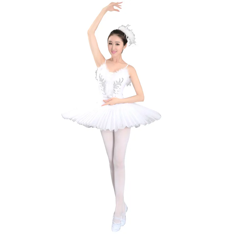 Factory Directly Wholesale White Ballet Adult Tutu Short Skirt Fluffy Dance Costume Fairy Princess Costume Ballet Tutu