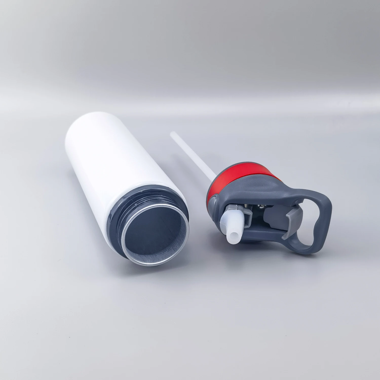 Wholesale OEM Sublimation Aluminium Water Bottle Metal Sport Drink Bottle GYM Aluminum Water Bottle With Straw