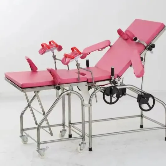 Ordinary Obstetic Bed Gynecologic Bed Manual Obstetic Bed for Hospital Medical Surgical Brithing Table