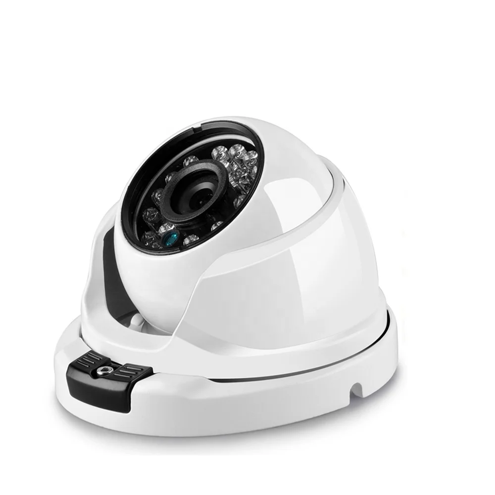 SONY Starlight HD-TVI/AHD/CVI/Analog 4-in-1 1080P CMOS Outdoor Metal Dome Camera, Day Night Vision Security IR Analog Camera