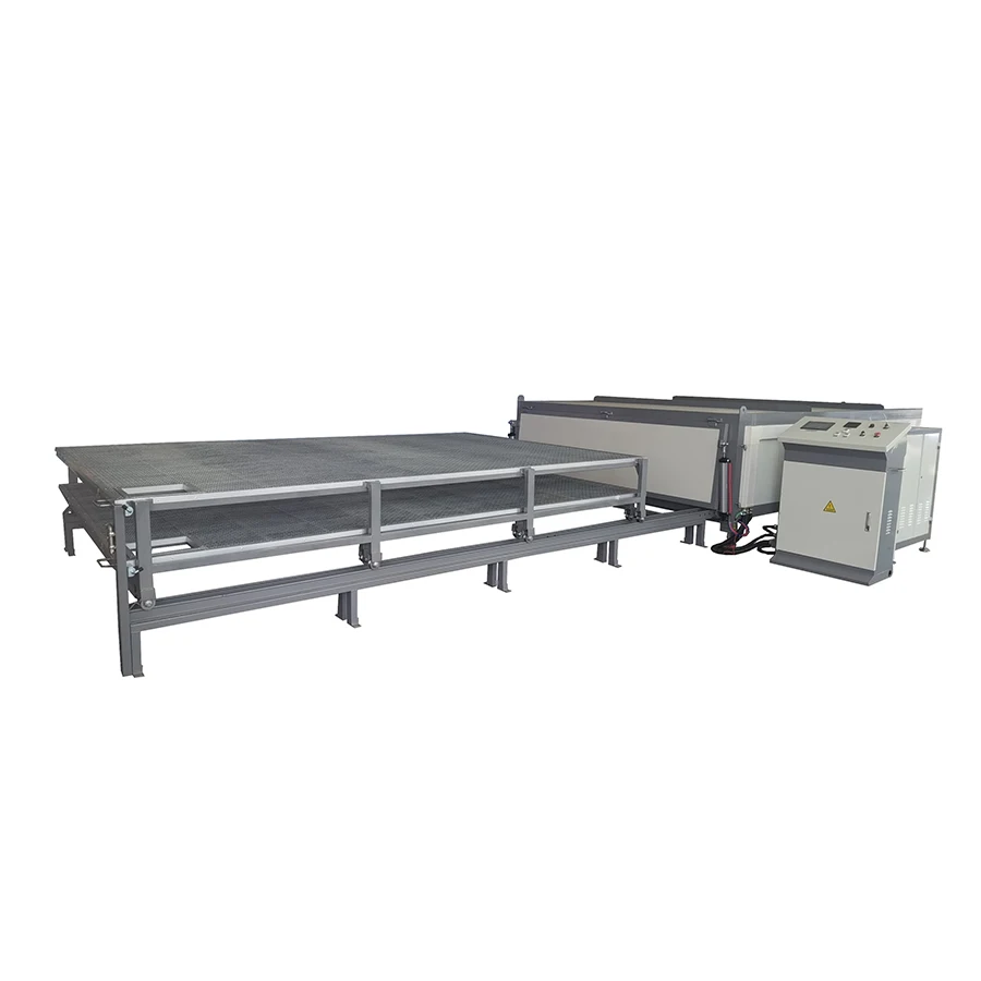 Double Track Glass can be Formed at one time and Automatic Door Opening EVA Double-Layer Glass Lamination Machine