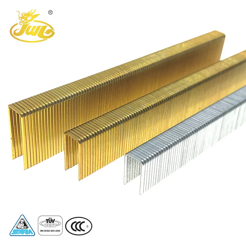 Newest OEM Tenacity Standard 18GA Sofa Furniture Staple U-Type Nail 92 Series Staples