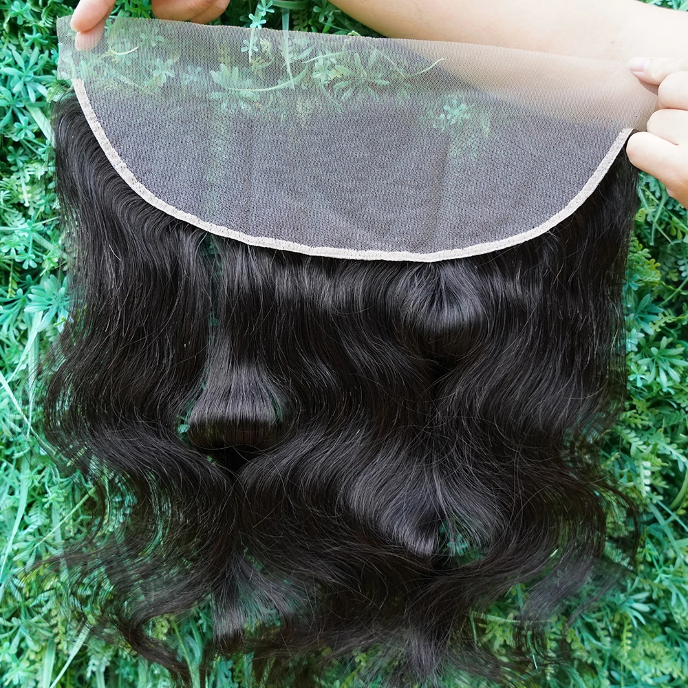 Wholesale Hd Transparent Frontal Lace Closure ,Swiss Hd Lace Frontal Vendor 13X6 With Bundle,Ear To Ear Lace Frontal 13x4
