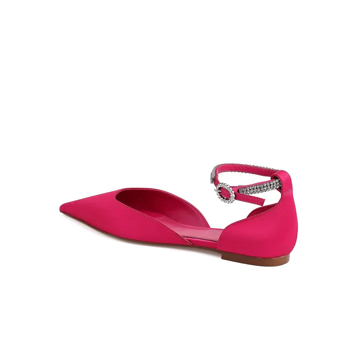 High Quality Breathable and Fashionable Flattie Dress Shoes with Buckle Strap Magnificent Pointed Design for All Seasons