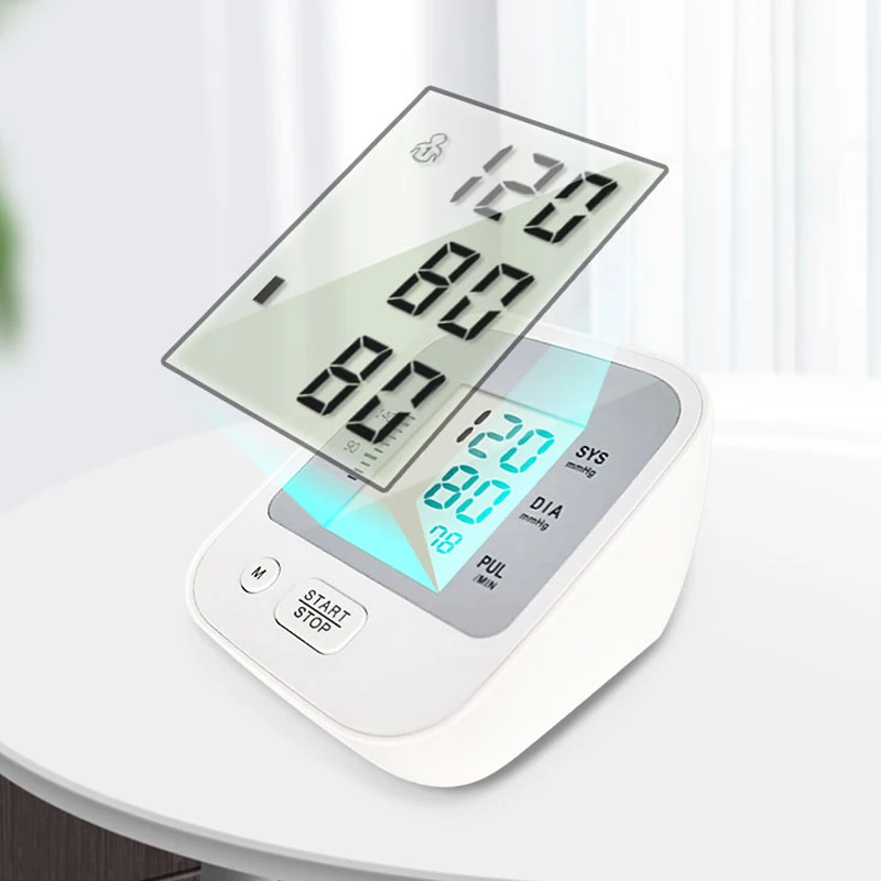 New Ambulatory Auto Check Portable Blood Pressure Monitor Electron Blood Pressure Monitor Health Arm Sphygmomanometer