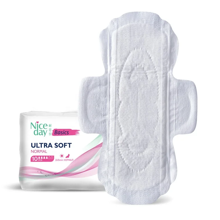 Popular basics ultra soft heavy flow dryness japense women sanitary pads manufacturer
