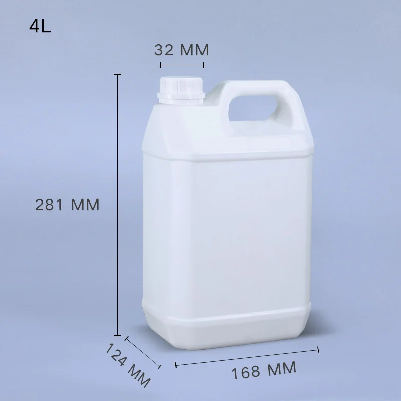 Wholesales Empty 1L -10L Square Plastic Barrel Jerry Can Food Grade For Wine Edible Oil