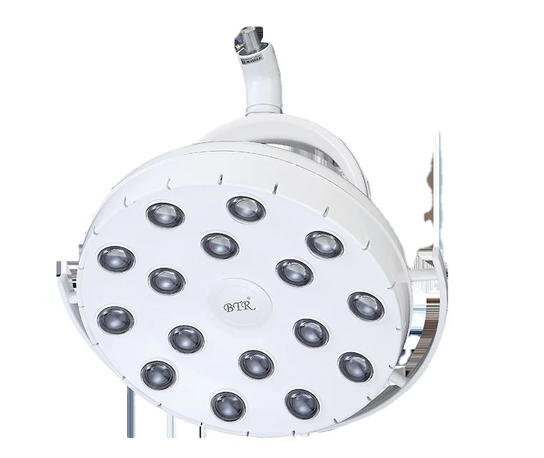 
Wholesale Price Clinics Lighting Equipment Outstanding Quality 16 Hole Single Arm Surgical Shadow Less Dental Led Halogen Light 