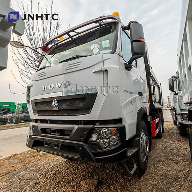 Howo 371 380 420 л.с. Новый Подержанный самосвал T7H 6x4 для горнодобывающей промышленности