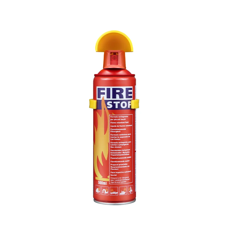 Easy-use 500ml Emergency Tool Automatic Fire Extinguisher Car Fire Stop Extinguisher