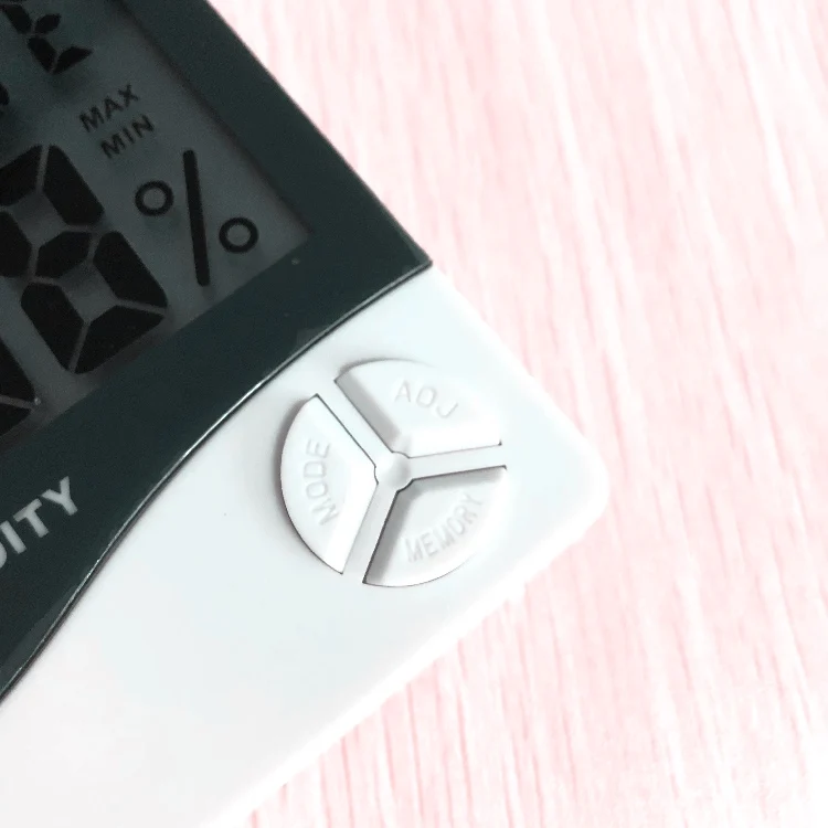  HTC-1 цифровой Макс/мин термометром и гигрометром декоративные часы для бытовые