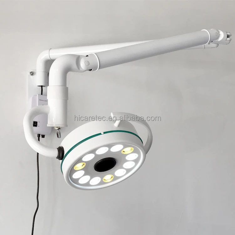 Wall-Mounted Shadowless Dental LED Operating Lamp Examination Light