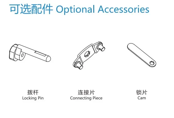 New Electronic Digital smart lock fingerprint charging cam lock