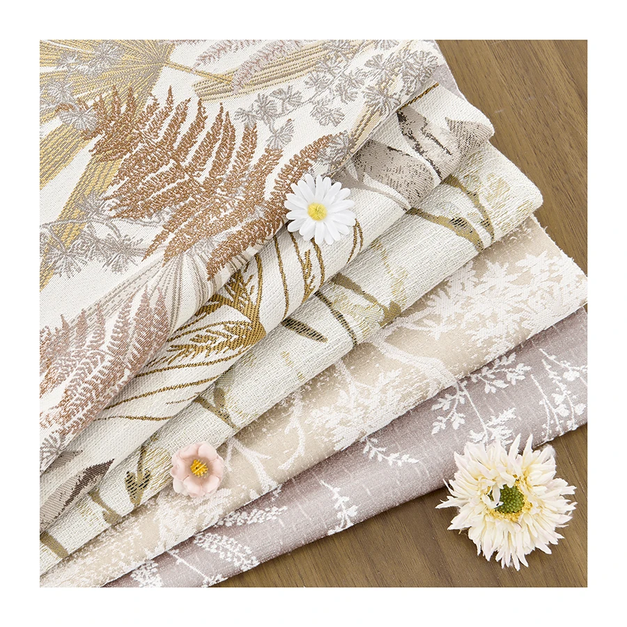 Wholesale 100% Polyester High Quality New Soft Upholstery Curtain Fabric