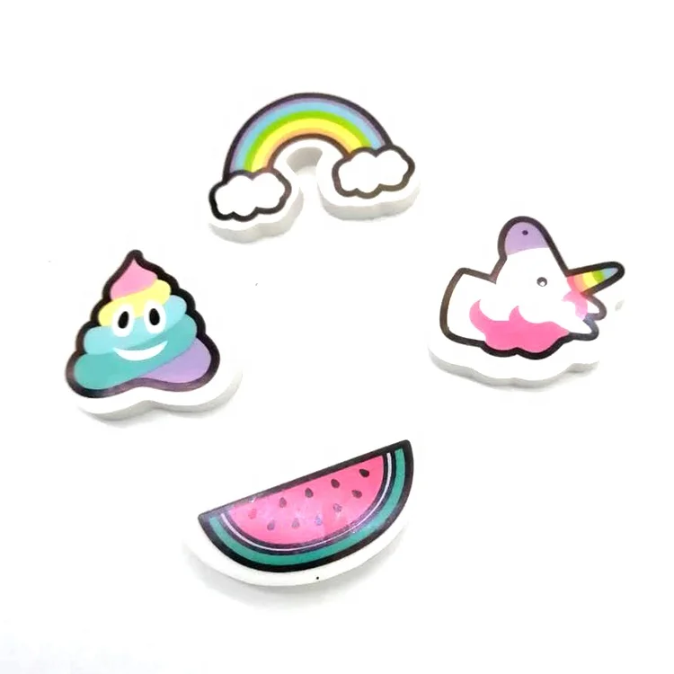 Hot sale custom eraser kawaii eraser set for girls mini cute pencil erasers