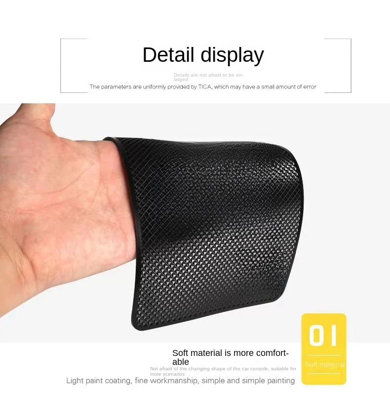 Universal Car Dashboard Non Slip Grip Sticky Pad Phone Holder Mat Anti-skid Silicone Mat Car Mat Car Interior Accessories toyota