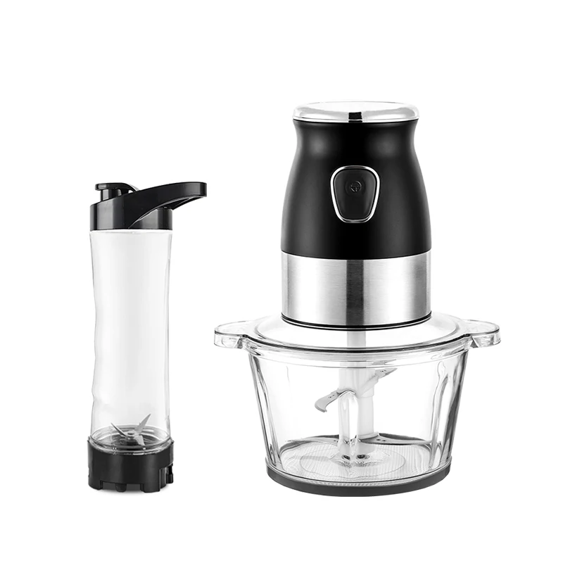 2L Household Food Processor Food Mixer Fruit Juicer Meat Chopper Electric Multifunctional Chopper Blender