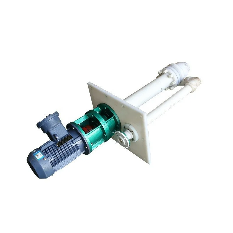 API610 standard  VS series High temperature molten salt or sulfur submerged Corrosion resistant Acid alkali Alloy Vertical pump