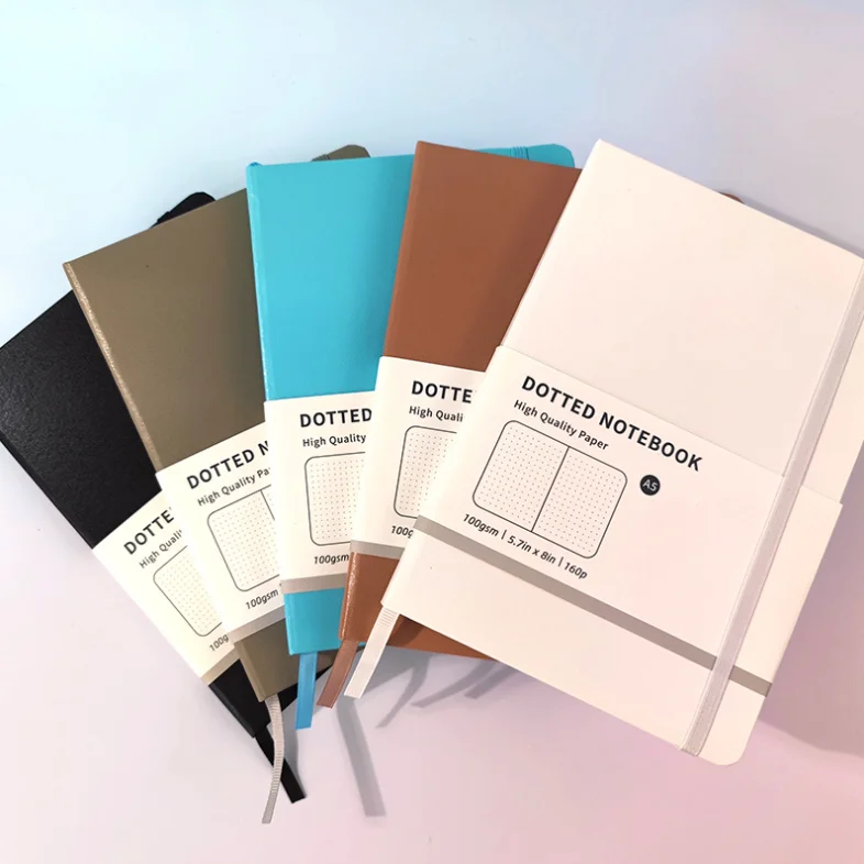 Custom College Lined Notebook A5 Suitable For Work Office School Men And Women Hard Cover Diary