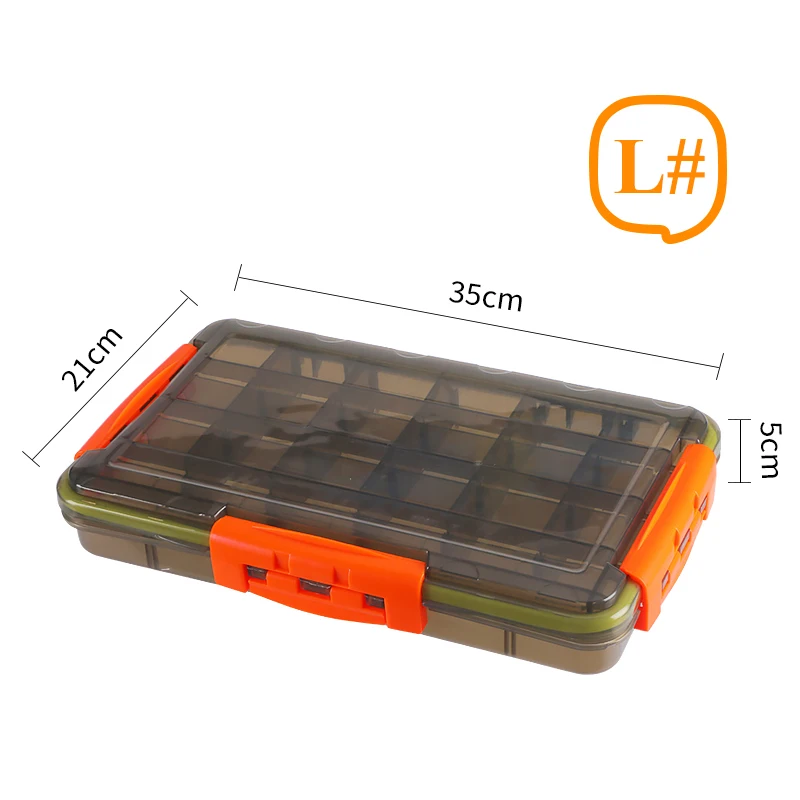 Fishing Accessories S L Size Wholesale Plastic Strong Carp Fishing Tackle Box Set With Lures