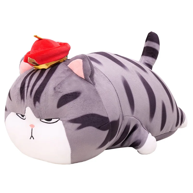 AIFEI TOY Direct Approval of Dummy Cat Pillow Doll Plush Toy Dual purpose Air Conditioning Quilt Cushion Girl Gift