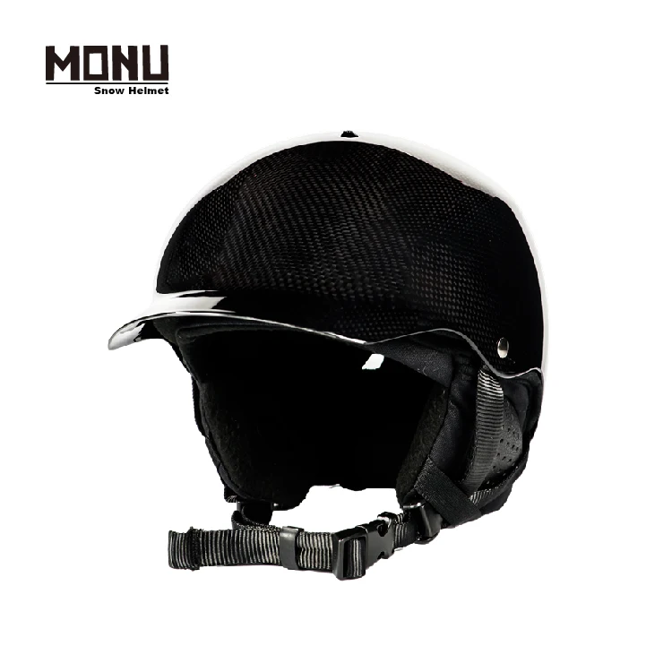 MONU High Impact-Resistant ABS EPS Ski Helmet for Adult Unisex CE EN1077 EPR Snowing Snowboard Protective Helm
