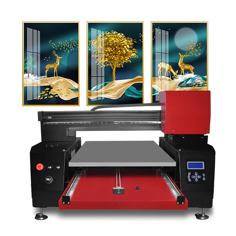 
Refinecolor Hot sale factory price Flatbed for phone case bottle pen golf ball uv Printer 6090 uv printer 