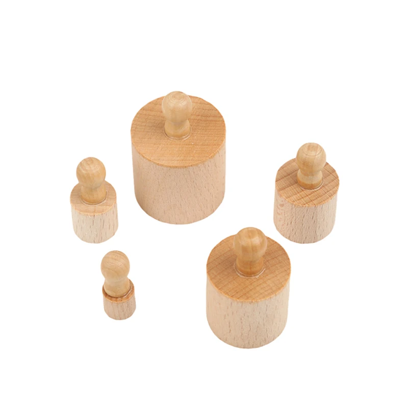 Russian Warehouse Puzzle Wooden Toys Montessori Educational Cylinder Socket Puzzle Toy Baby Development Practice Senses