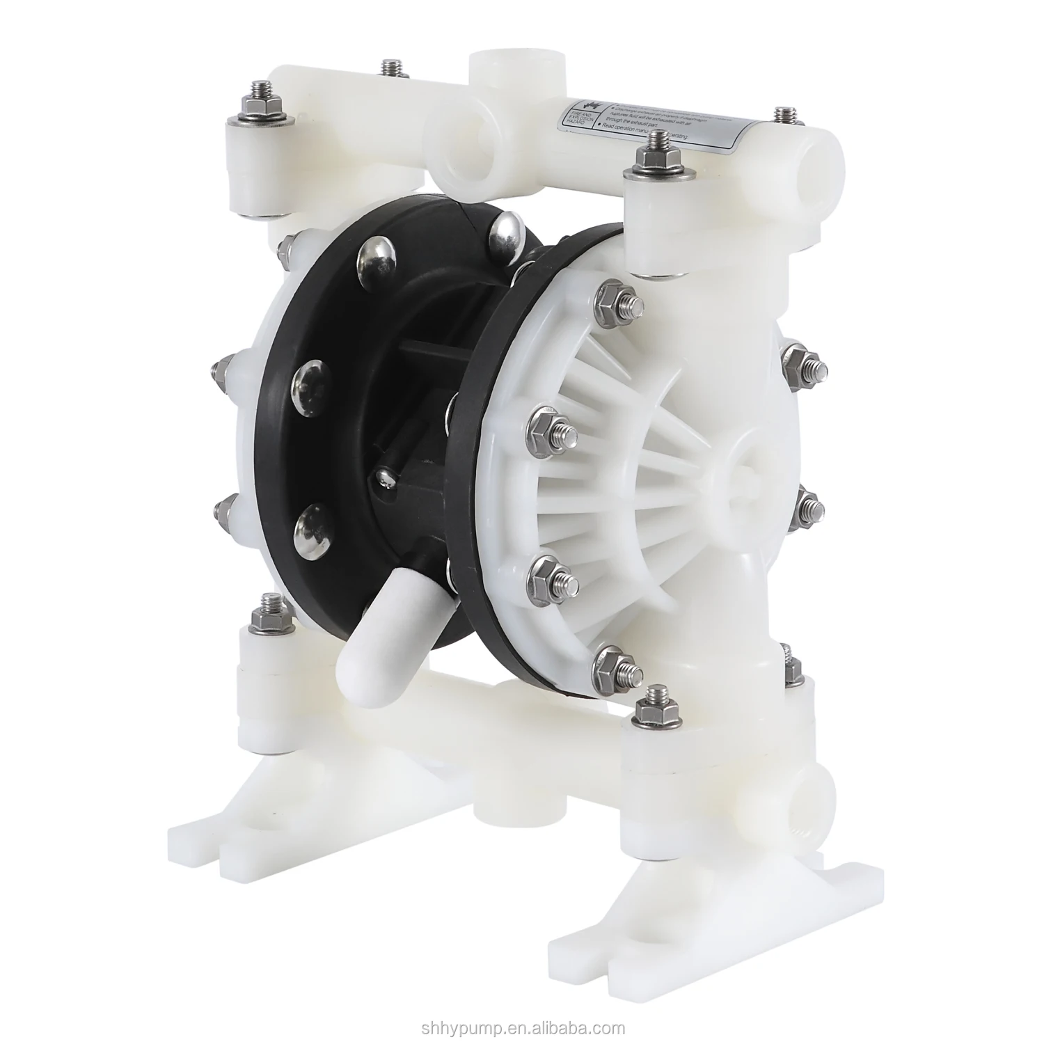 HY 1/2'Douoble Diaphragm Pump Transfer Viscous Liquid