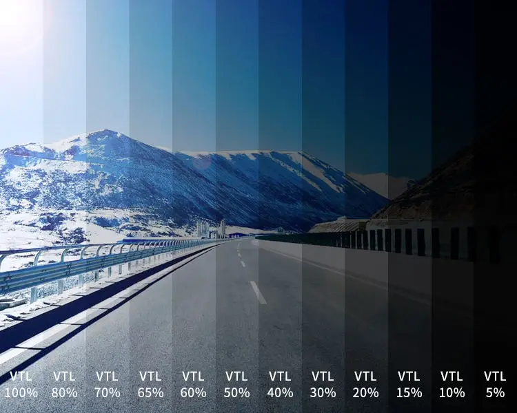 Sunblock window tint Film 5% 15% 20% VLT ultra-clear nano ceramic polarized window Solar 99% insulation 1.52*30M