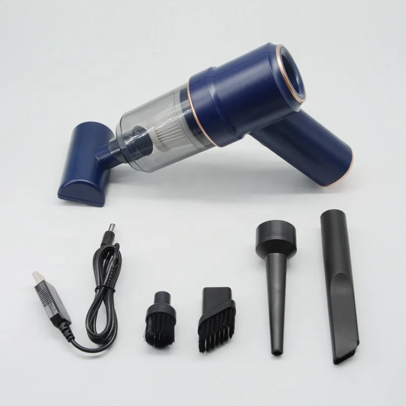 Suction And Blowing Car Vacuum Cleaner 4500 Pa Wireless Portable 2 In 1 Home Handheld Vacuum Cleaner