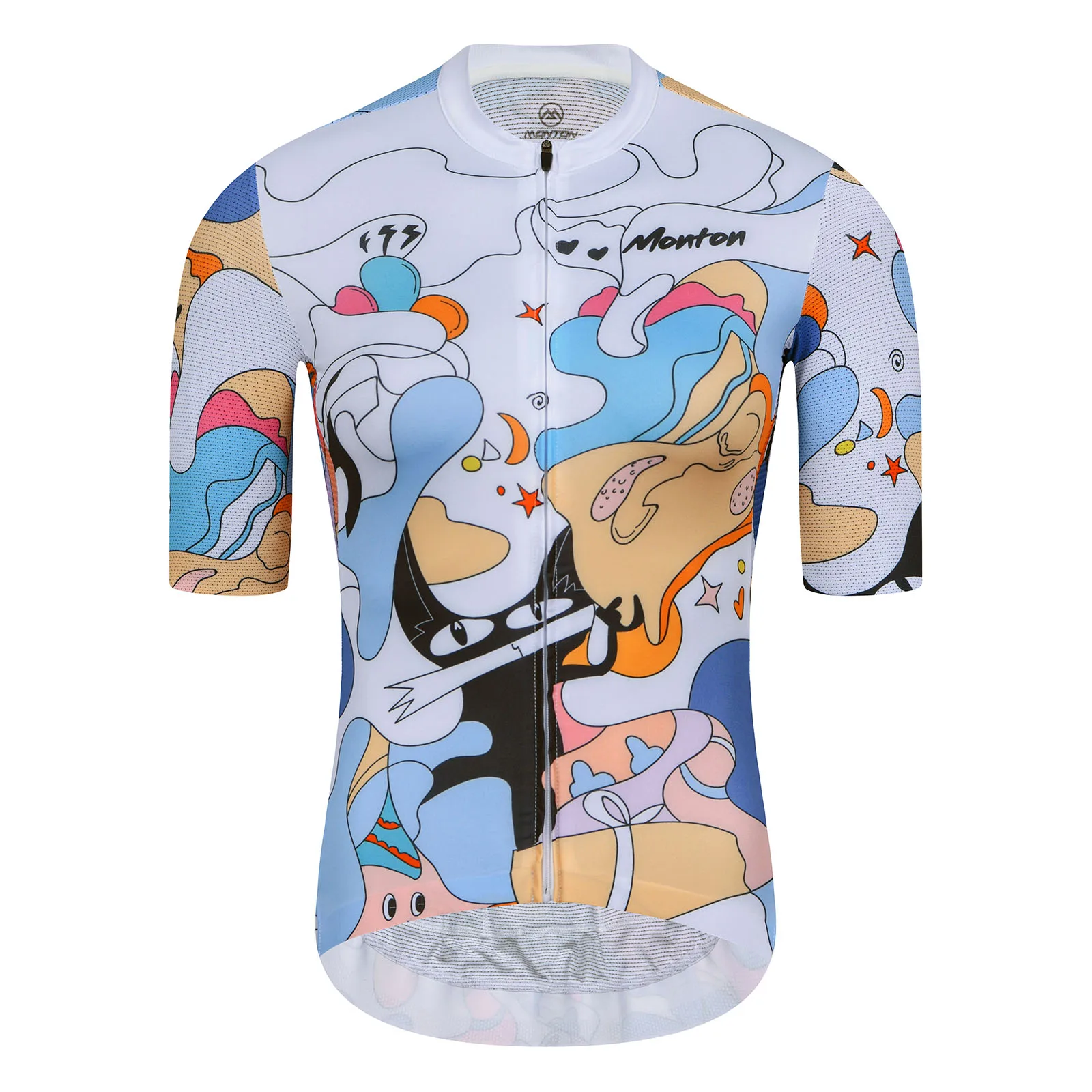 Monton Cycling Sportswear Jersey Fit Quickly Speed Professional Good Value Cycling Jersey Factory OEM Customization Race Clothes