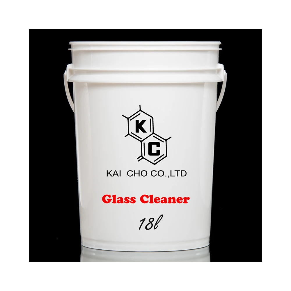 
The manufacturer provides 18 liters of liquid high-resistant glass cleaner 