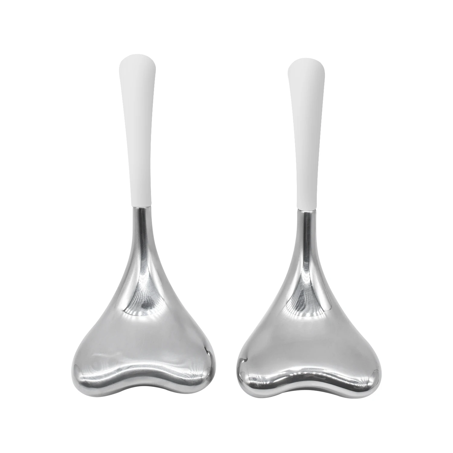 Metal Cryo Tools Freeze Therapy Custom Ice Globes Cooling Stainless Steel Facial Massager Ice Massage Spoon Face Cryo Sticks