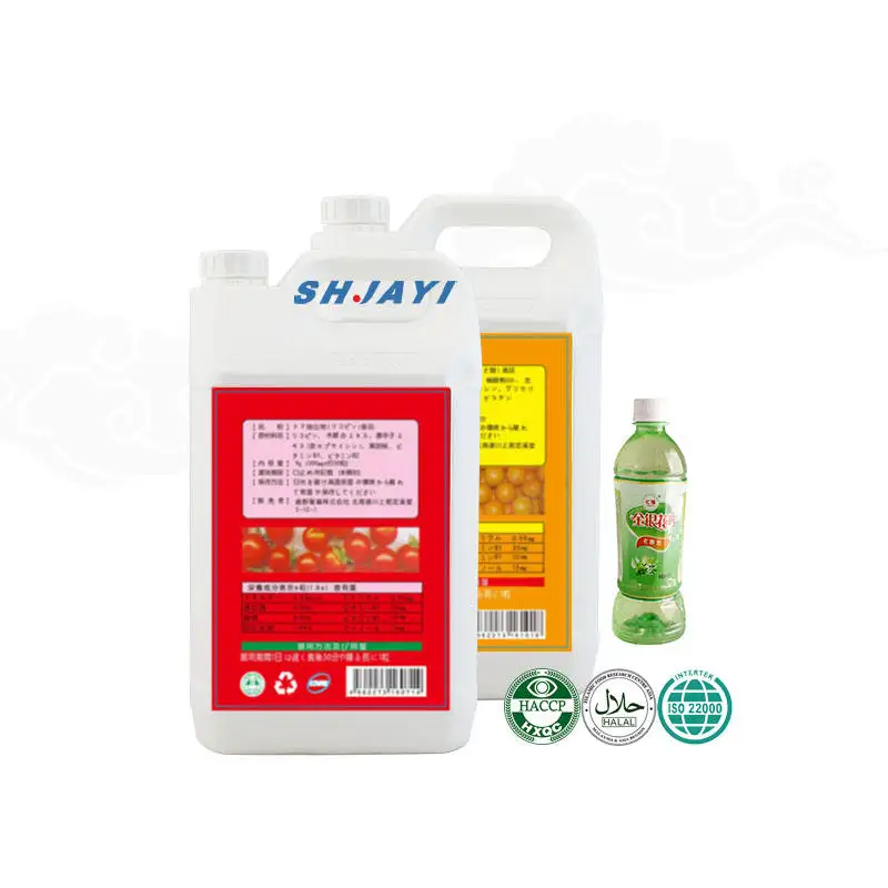 50 Times Concentrate Honeysuckle Flavor Beverage Syrup Manufacturers To Produce Carbonated Soda Drinks