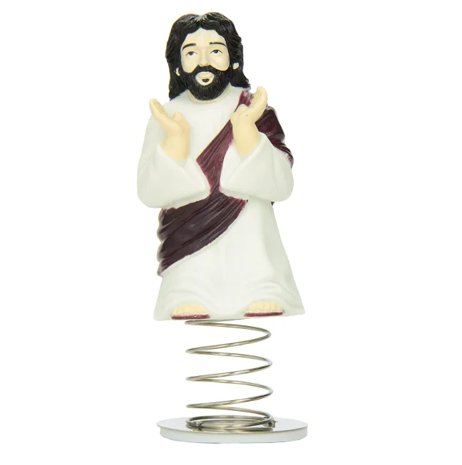 Custom Dashboard Jesus bobble head