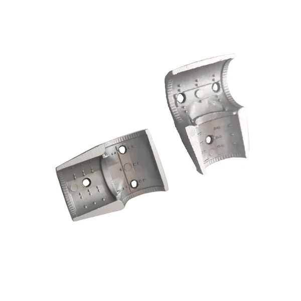 
Made in China aluminum casting processing wholesale customization aluminum Bus handrail pipe connector adjustable joint 