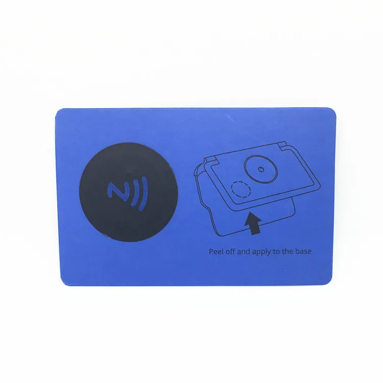 
PET UHF RFID Card With M4E Chip Long Range Distance For Car Identification 