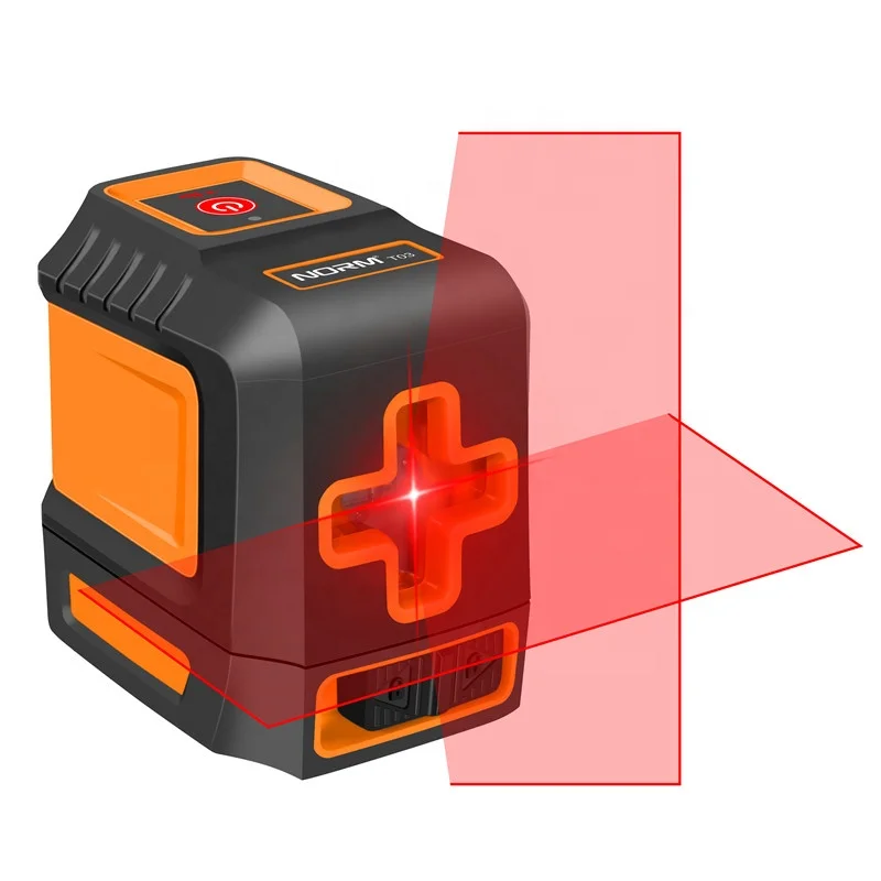 Norm Top Sales 2 lines cross red beam lazer level line laser level for construction
