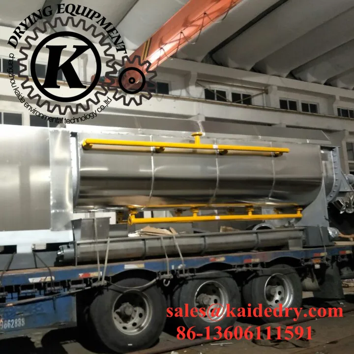 Stainless Steel 316L Multifunctional Double Cone Rotary Vacuum Drying Unit With Blades