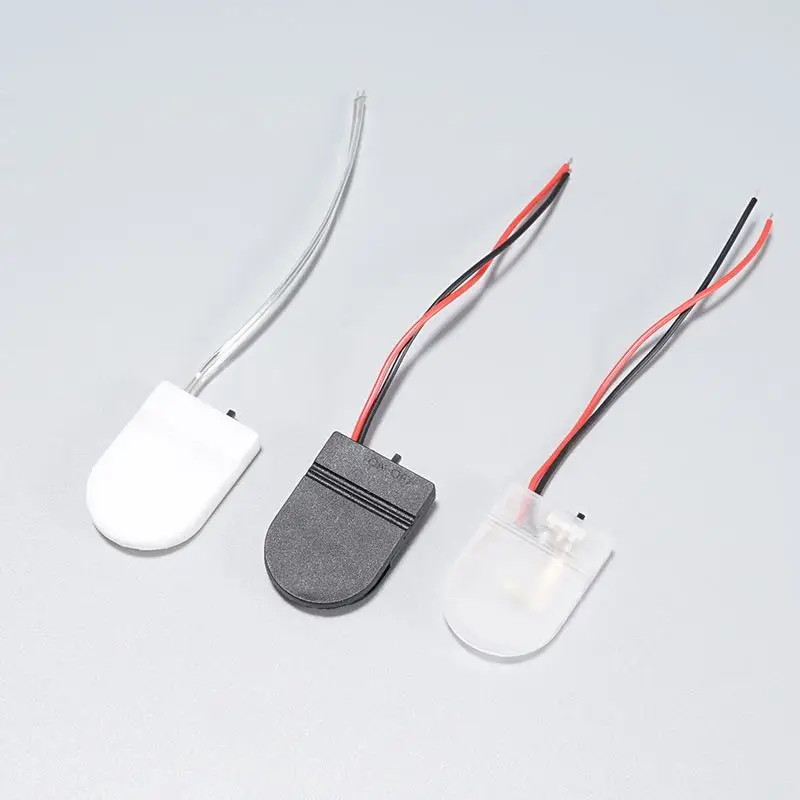 3V CR2032 LIR2032 2032 Coin Cell Button Battery Case Box cr2032 Battery Holder with Cover Switch Flashing Timer