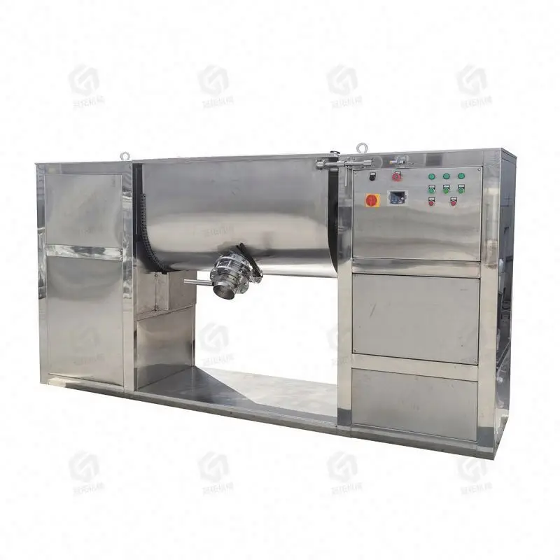 horizenter ribbon mixer for wall putty powder detergent mixer machine with best price