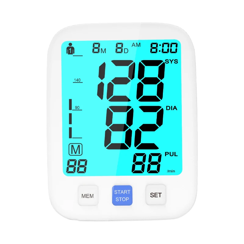 The elderly  24 Hour Blood Pressure Monitor Medical Supplies Tensiometros Digitale Smart Quaity Upper Arm BP Apparatus Machine