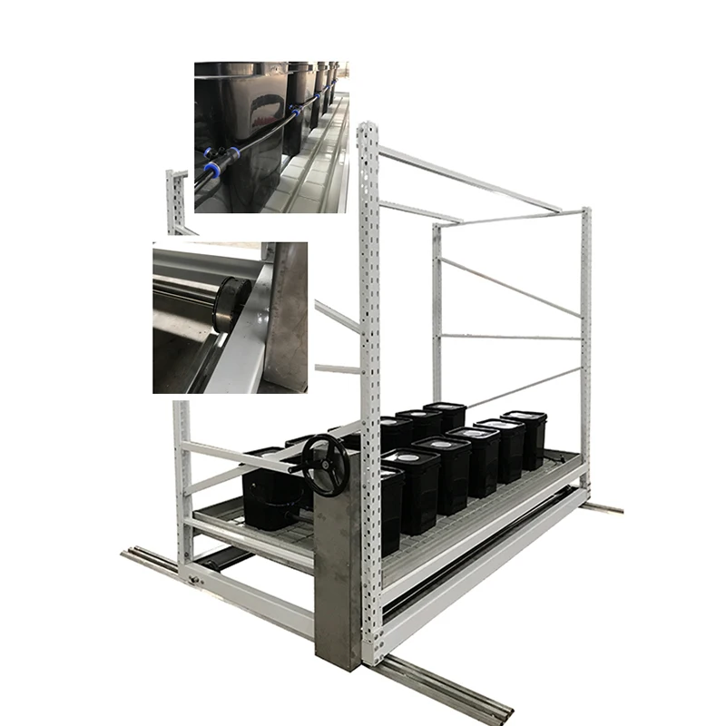 Customized Indoor Hydroponic Growing Racks Vertical Grow Table