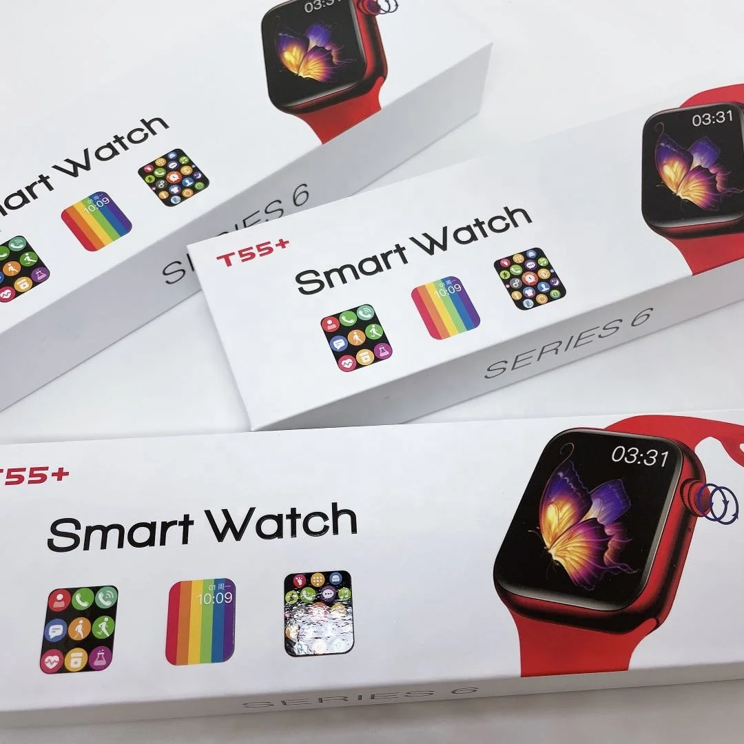 T55 Plus 100% Original Factory T55+ Games Smart Watch Can Receive Call Smart Phone Watch Wearable devices For Android and IOS