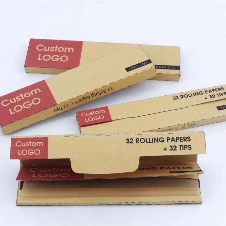 Flavored Rolling Papers With Filters Tips Custom Rolling Paper For Smoking