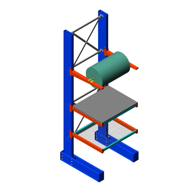 Steel Industrial Racking System Warehouse Storage  Rack Heavy Duty Cantilever Racking for Shop
