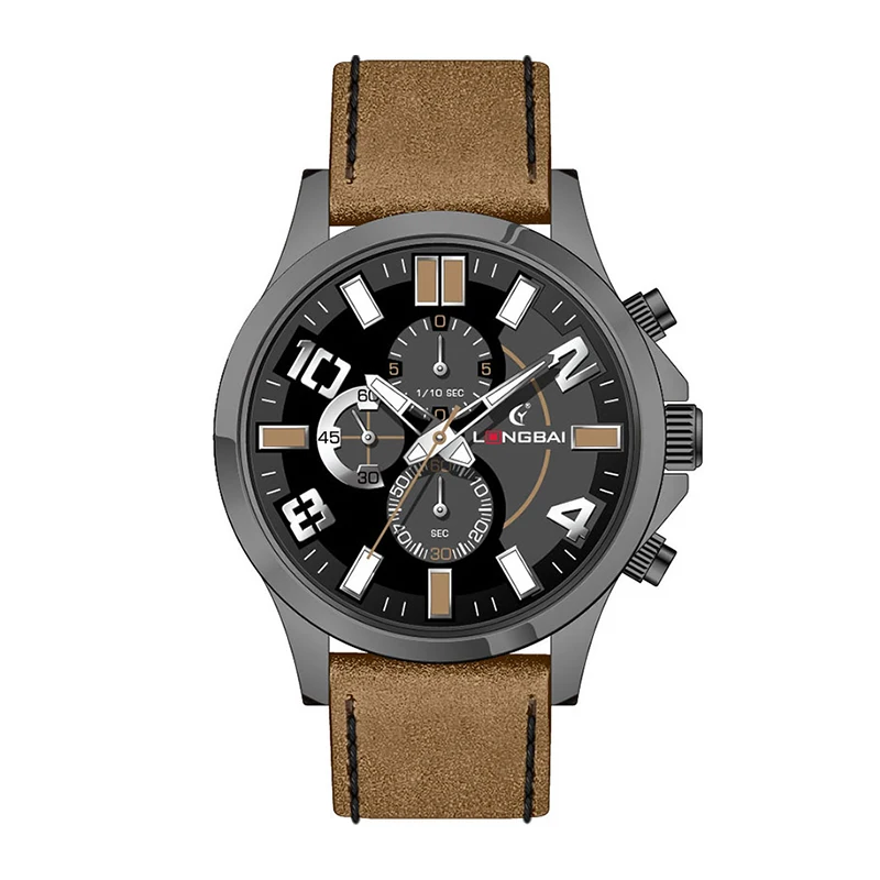 Japanese Quartz Movement Watches Alloy Case Waterproof Nylon Strap Quartz Wristwatch For Men