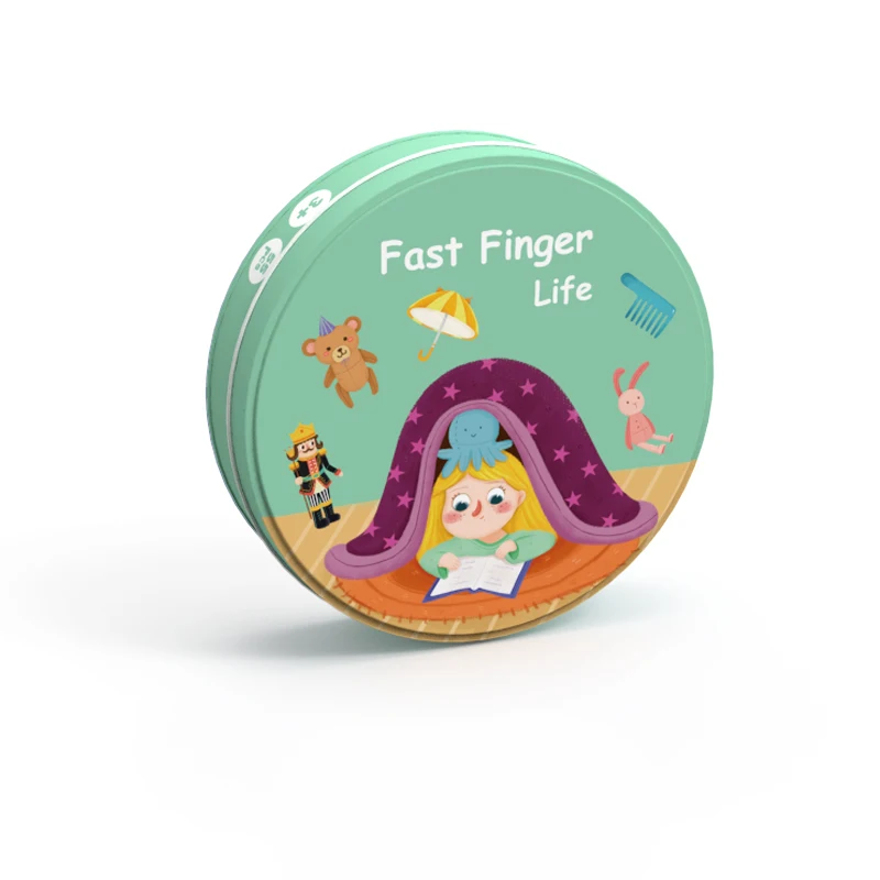 Быстрое сочетание быстрых пищевых карт 2D головоломки игрушки для обучения, живая Интерактивная атмосфера для расслабления ребенка