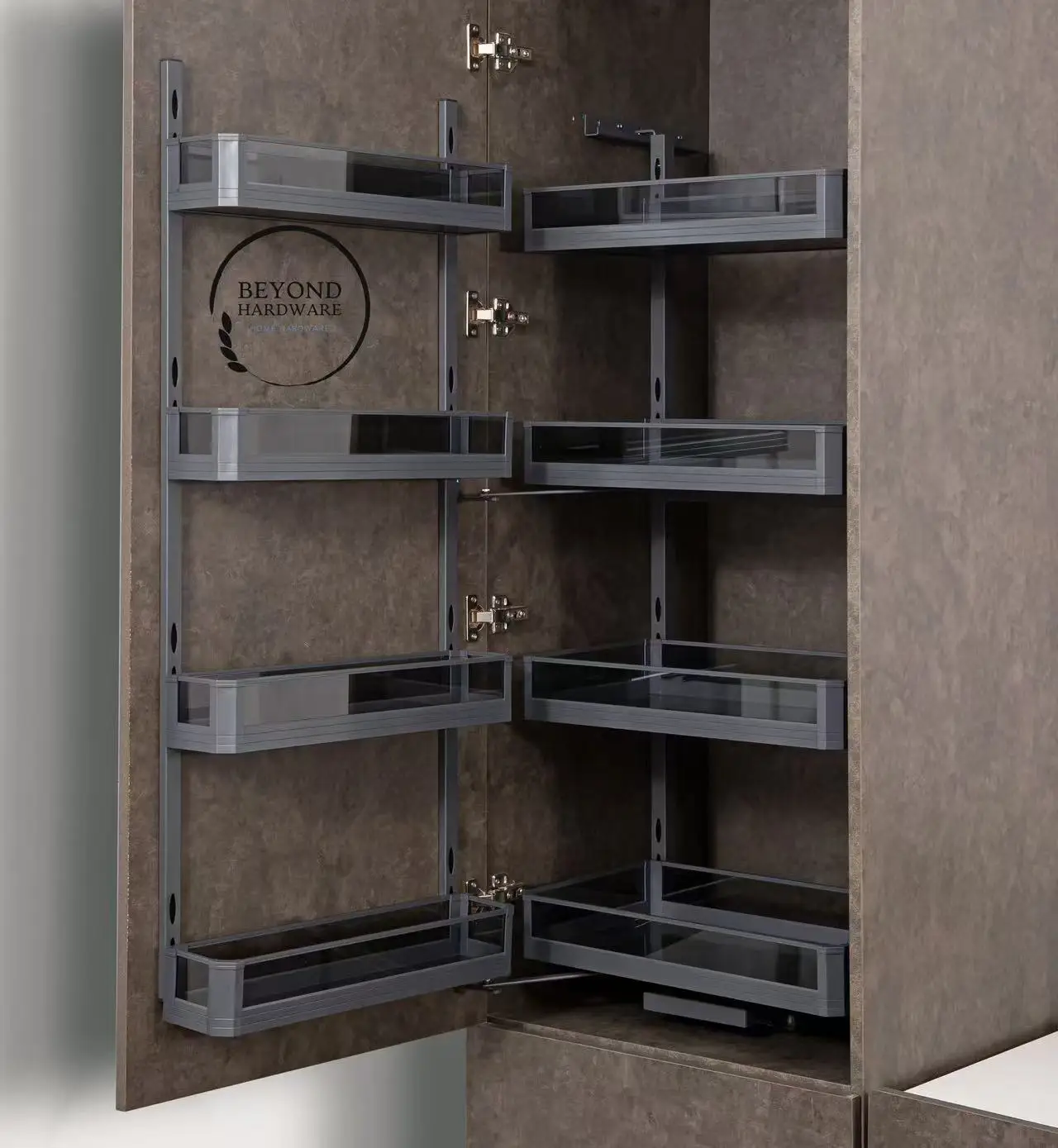 For 450mm 600mm 18 24 Inch Kitchen Cabinet Cupboard Drawing Pull Out Tall Larder Unit Pantry Units Organizer Big Monster